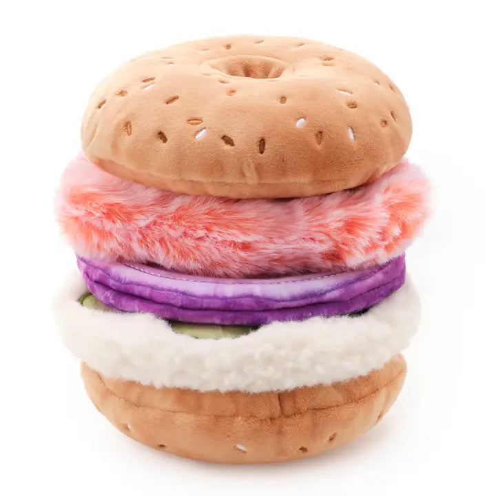 Bagel & Lox Snuffle Dog Toy
