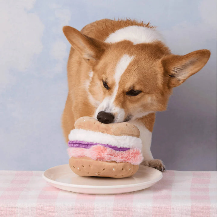 Bagel & Lox Snuffle Dog Toy