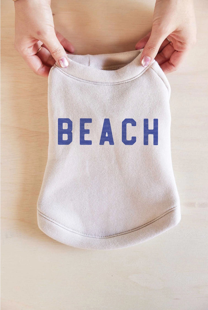 Beach Graphic Pet Sweatshirt