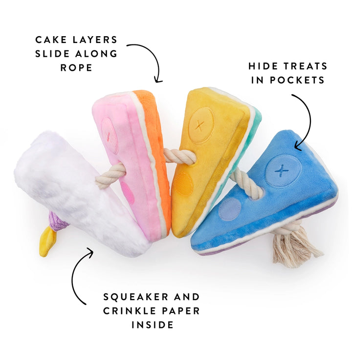 Birthday Cake Snuffle Toy