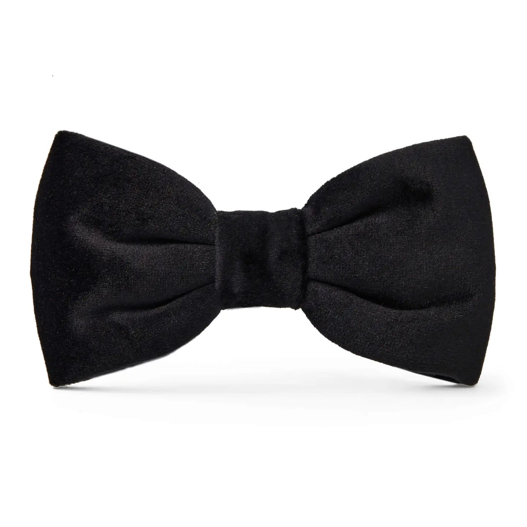 Black Velvet Bow Tie