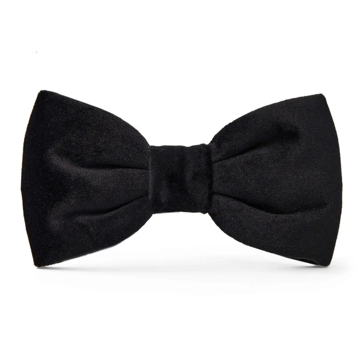 Black Velvet Bow Tie