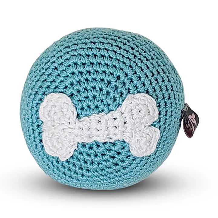 Bone Ball Crochet Toy