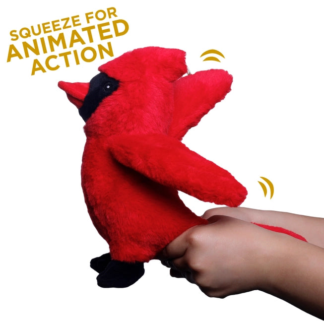 Animated Cardinal Dog Toy