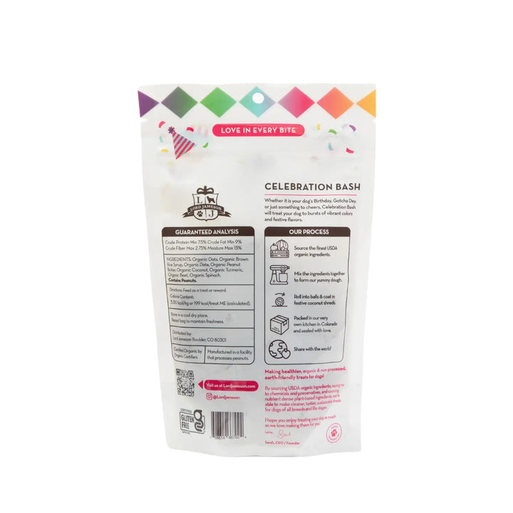 Organic Celebration Bash Soft & Chewy Treats