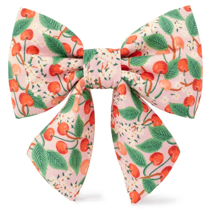 Cherry Blossom Dog Bow