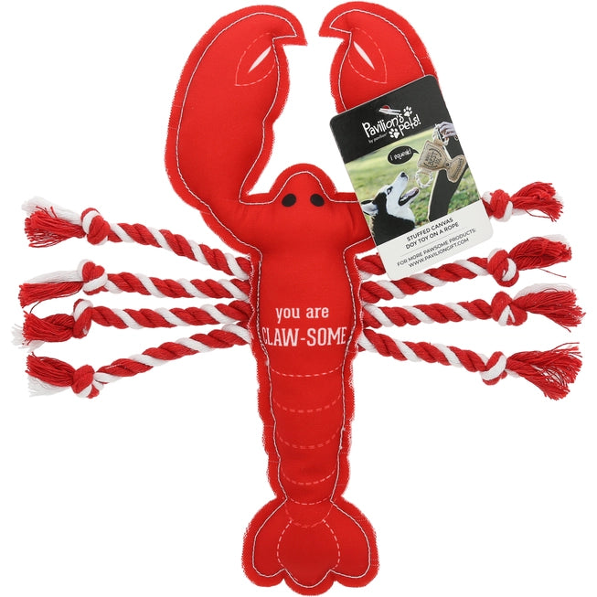 Claw-some Lobster Dog Toy