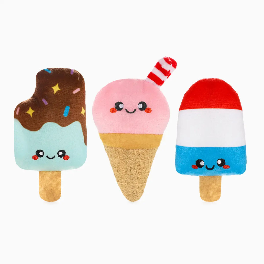 Summer Treats Dog Toys - 3-Pack