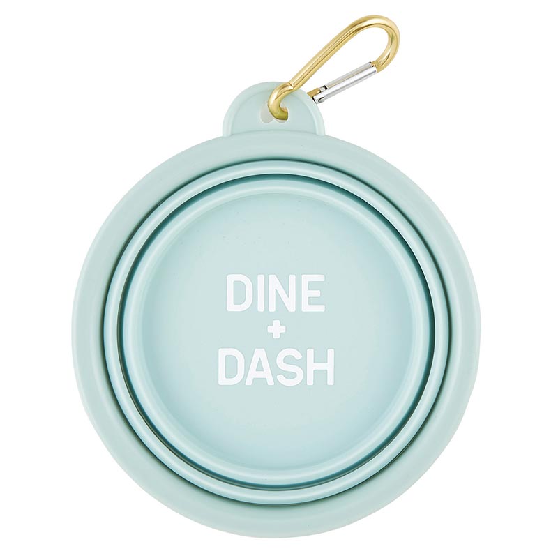 "Dine + Dash" Collapsible Dog Bowl