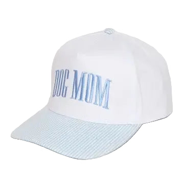 "Dog Mom" Embroidered Baseball Cap