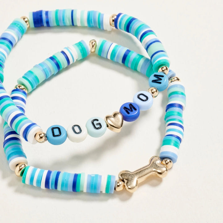 "Dog Mom" Bracelet Set