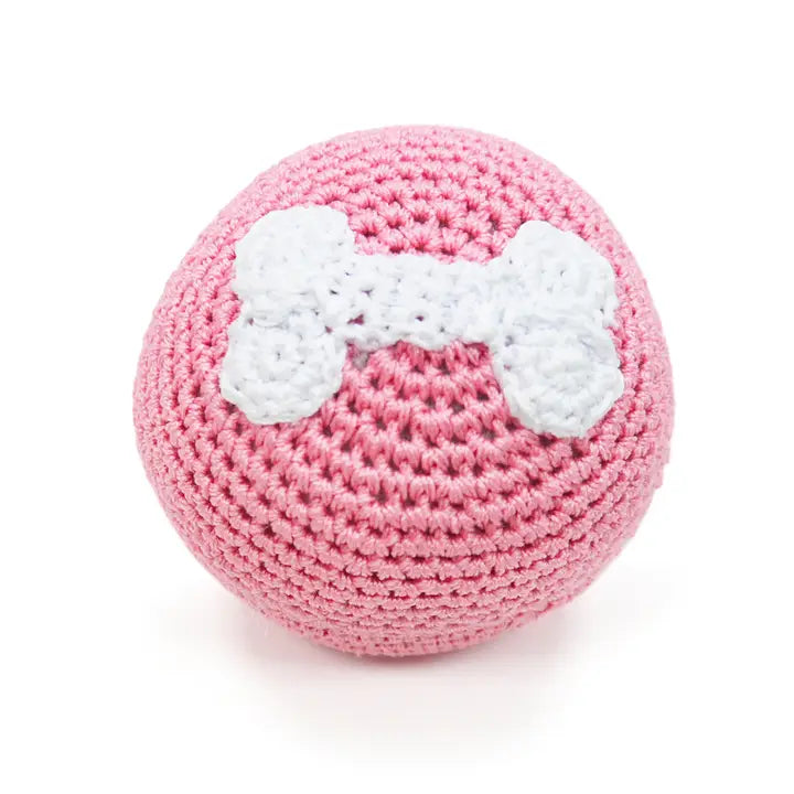 Bone Ball Crochet Toy