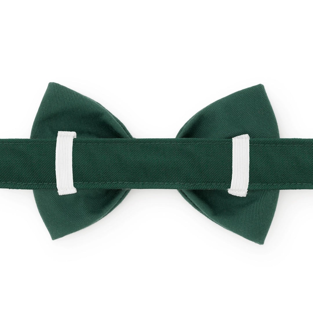 Fall Foliage Embroidered Dog Bow Tie