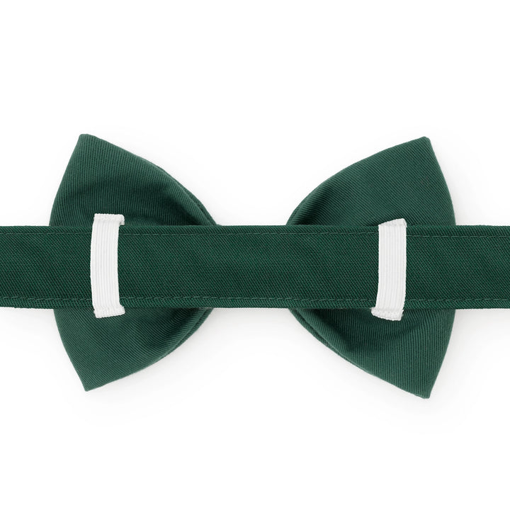 Fall Foliage Embroidered Dog Bow Tie