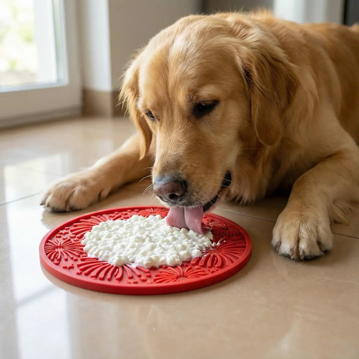 Fireworks Enrichment Lick Mat with Suction Cups