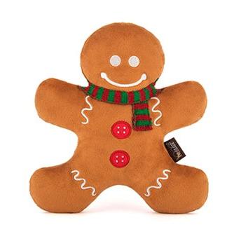 Gingerbread Man Dog Toy