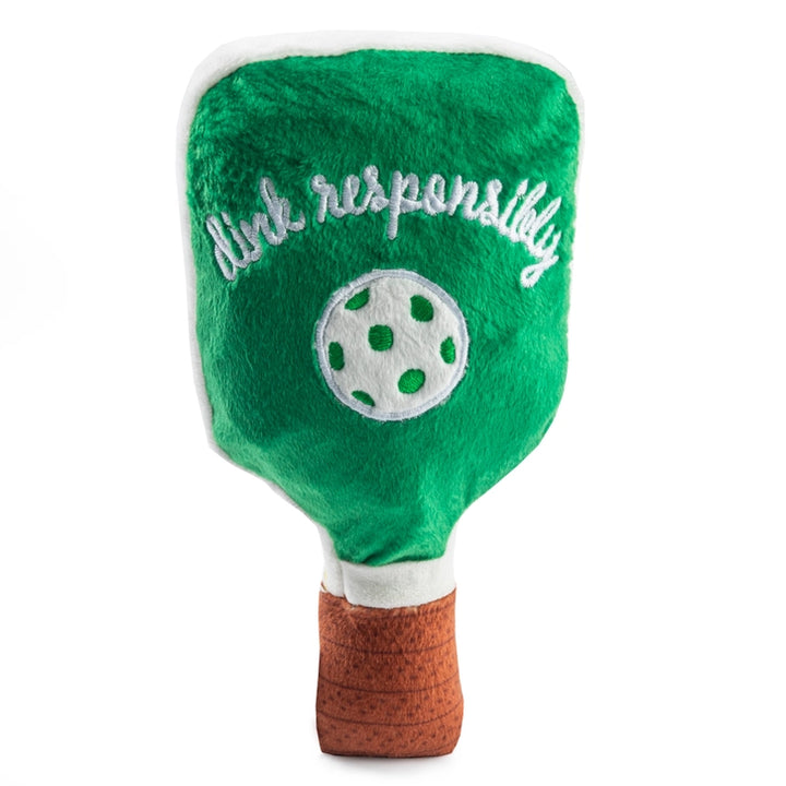 Green Pickle Ball Paddle Dog Toy