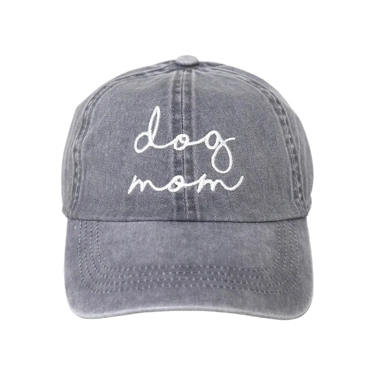 Grey Dog Mom Hat