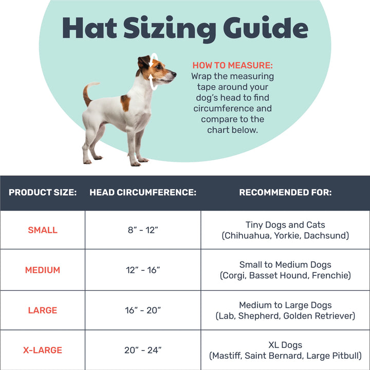 Red Santa Hat for Dogs & Cats