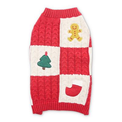 Holiday Patchwork Sweater