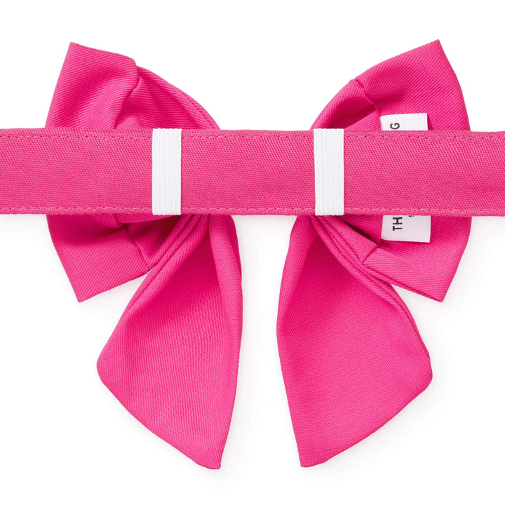 Hot Pink Dog Bow