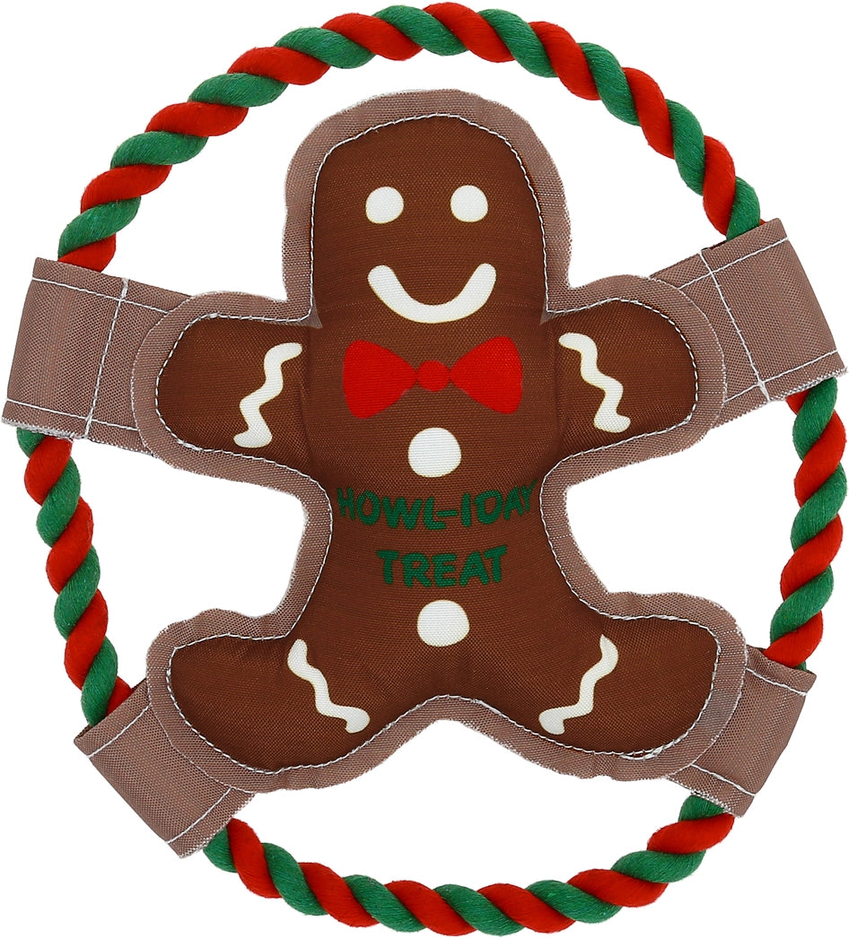 Howl-iday Gingerbread Man Toy