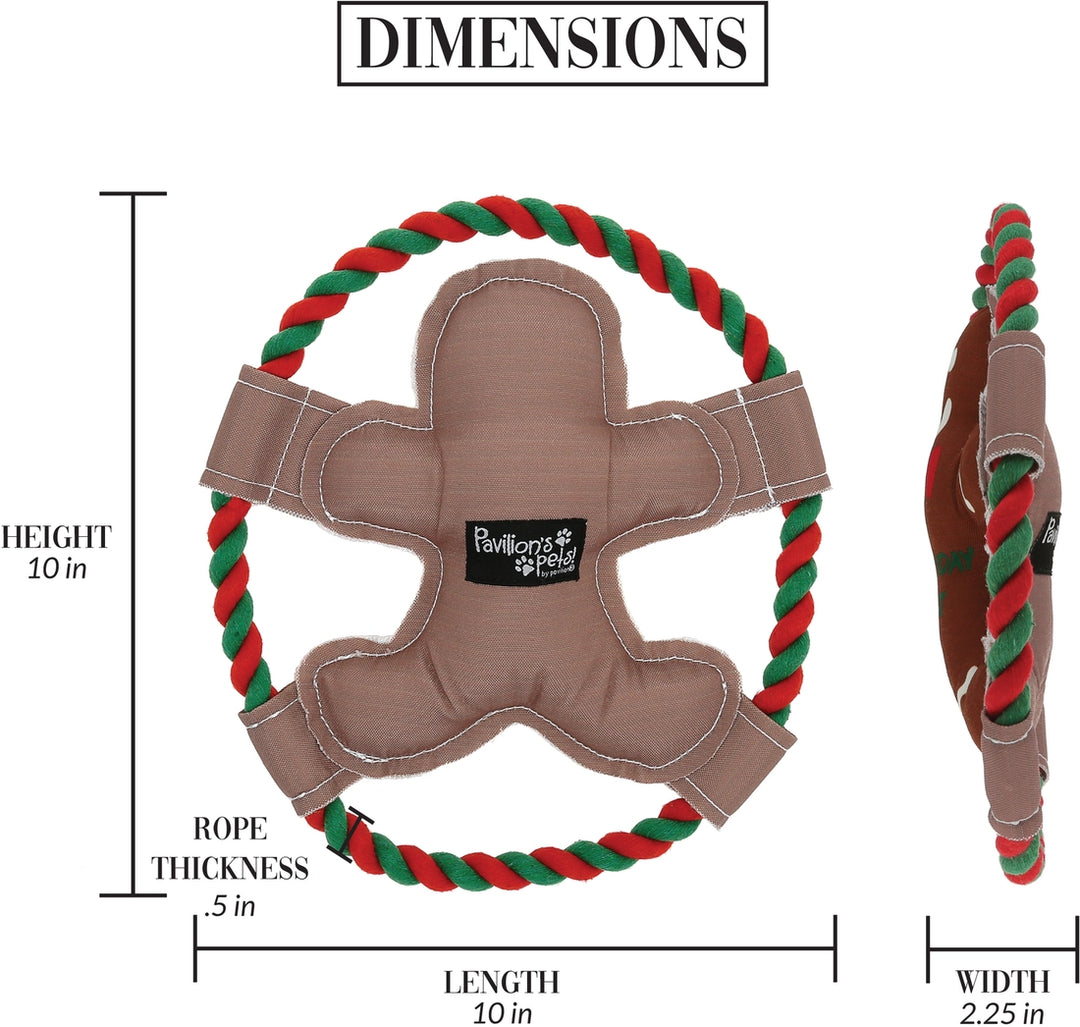 Howl-iday Gingerbread Man Toy