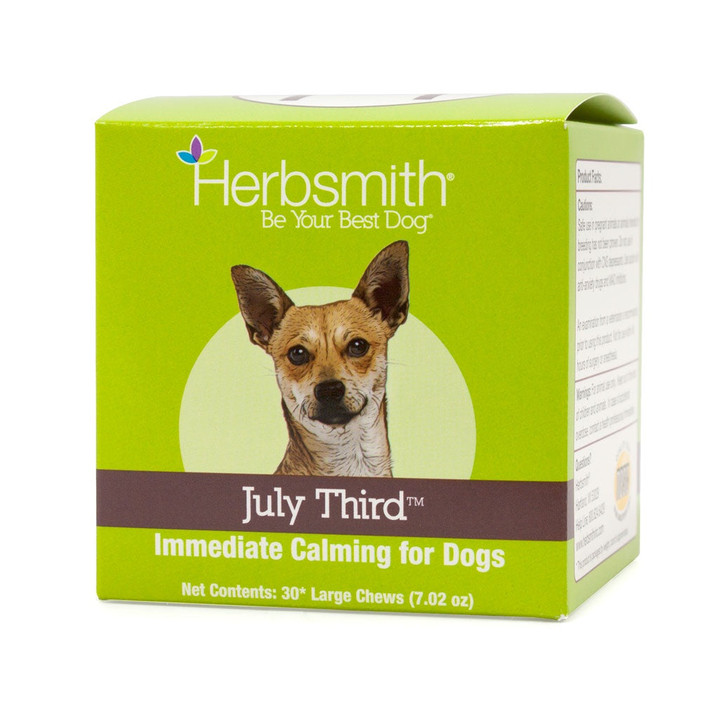 July Third Calming Chews for Dogs