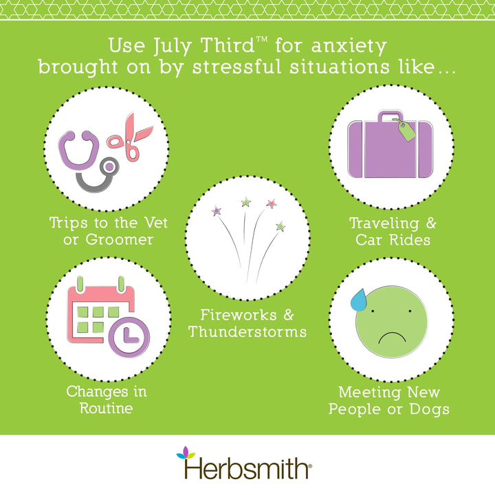 July Third Calming Chews for Dogs