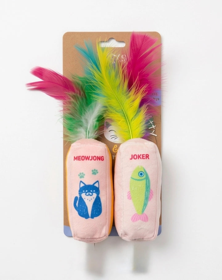 Meowjong Tiles Catnip Toys - 2-Pack