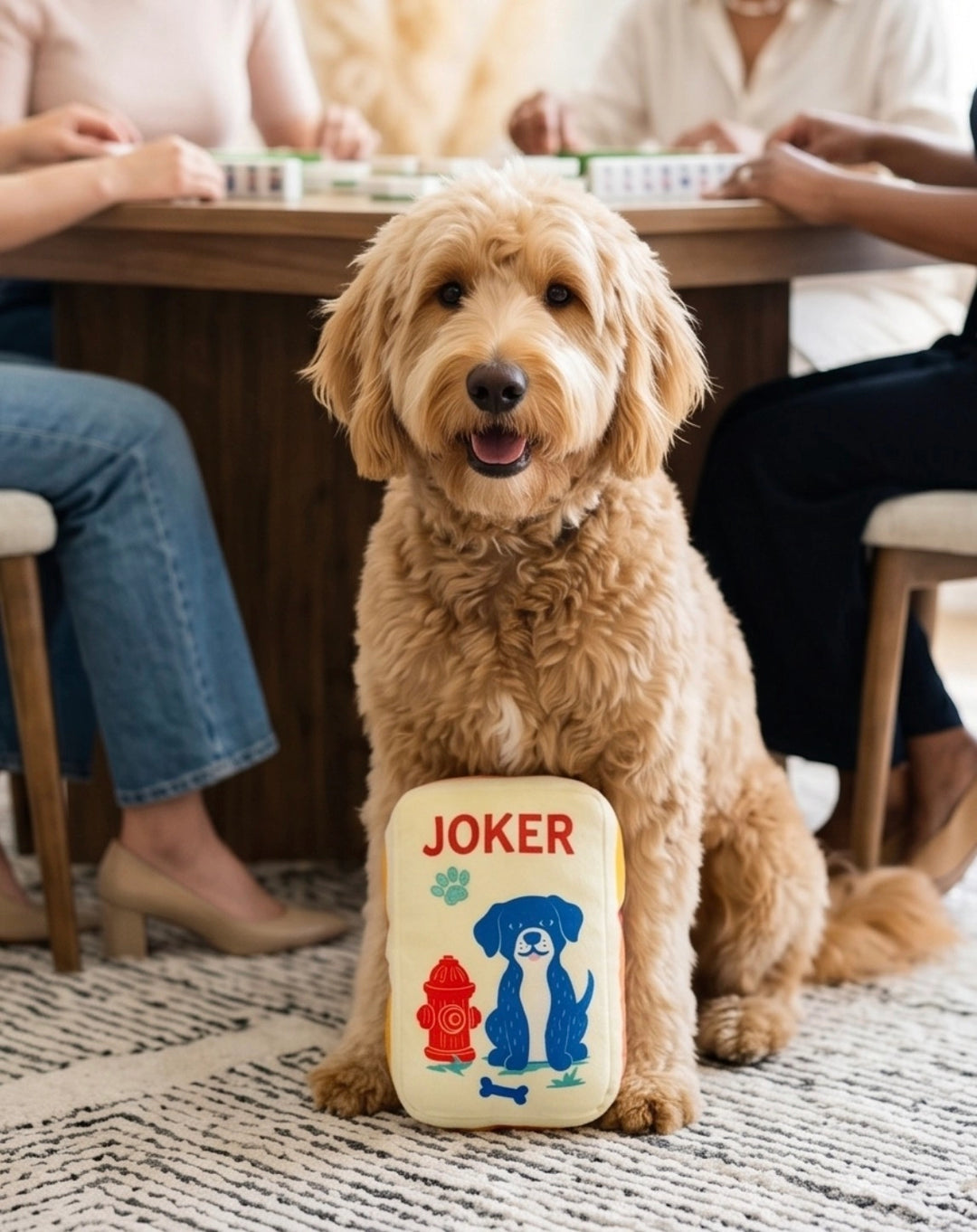 Muttjong Tile Plush Dog Toy