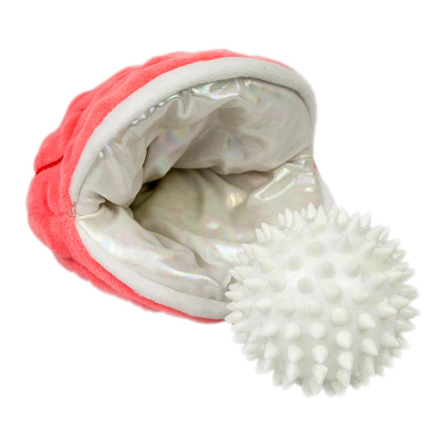Oyster with Pearl Dog Toy