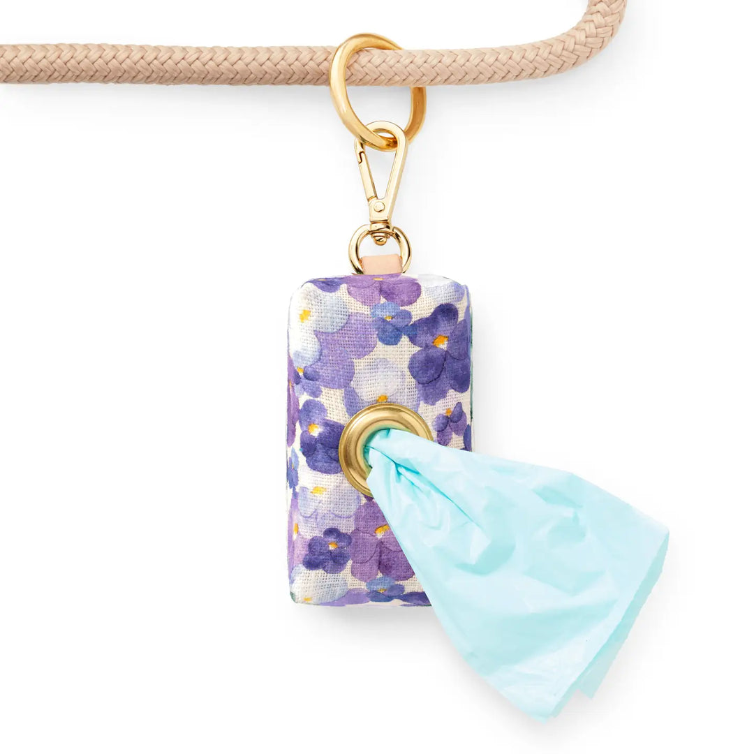 The Foggy Dog Bag Dispenser - Pansies