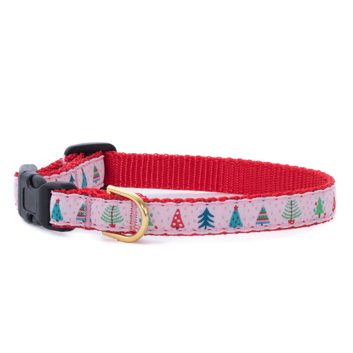 Pink Pines Dog Collar