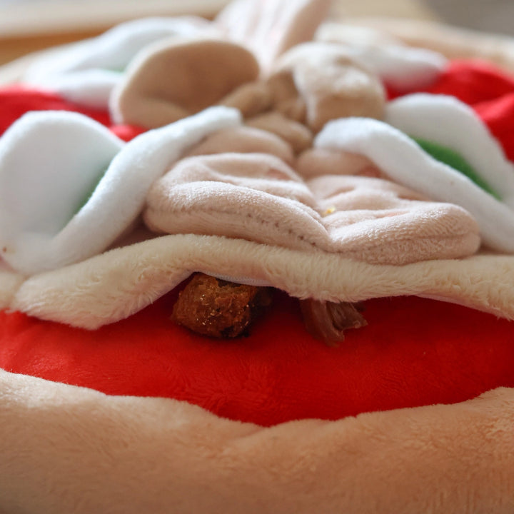 Pepperoni Pizza Snuffle Dog Toy
