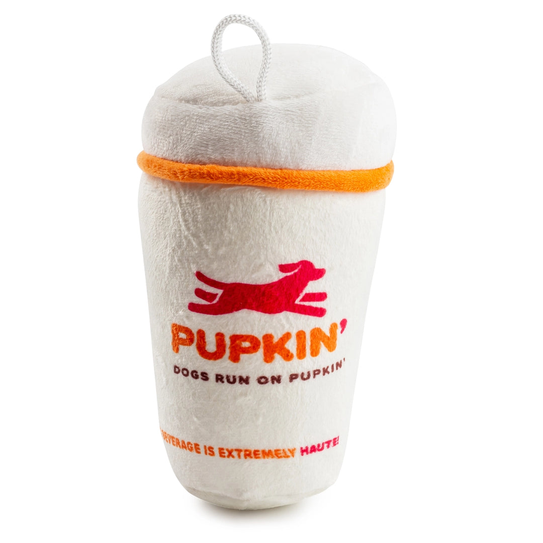 Pupkin' Donuts Hot Coffee Dog Toy