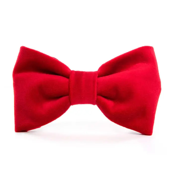 Red Velvet Bow Tie