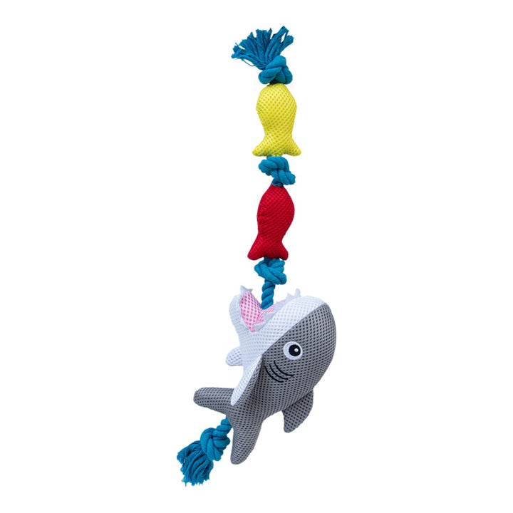 Shark Floating Tug Toy with Fish