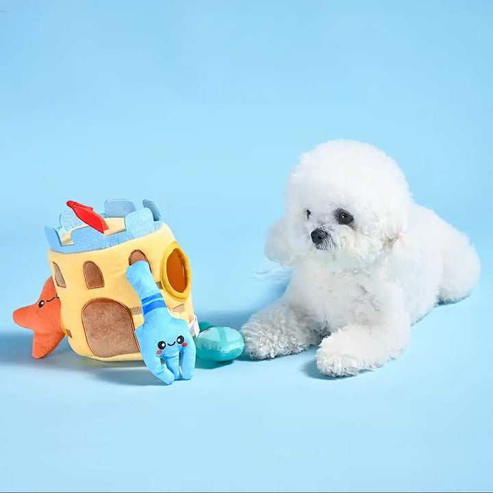 Sand Castle Dog Toy
