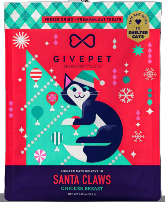 GivePet Santa Claws Cat Treats