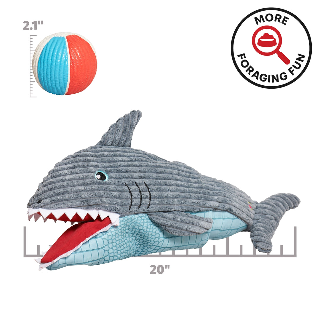 Chomp & Chase Shark Dog Toy
