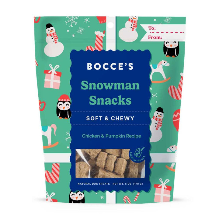 Soft & Chewy Snowman Snacks for Dogs