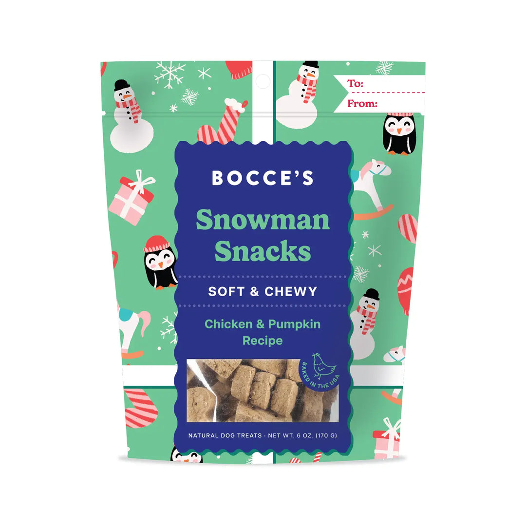 Soft & Chewy Snowman Snacks for Dogs