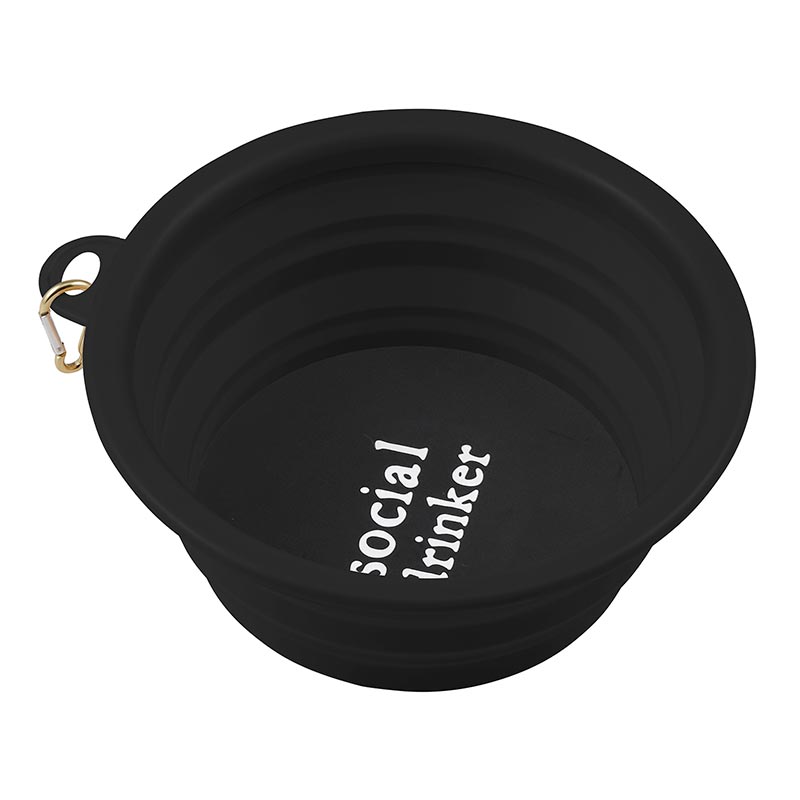 "Social Drinker" Collapsible Dog Bowl