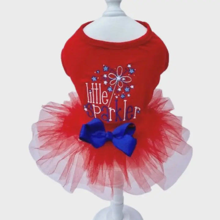 Little Sparkler Tutu Dog Dress