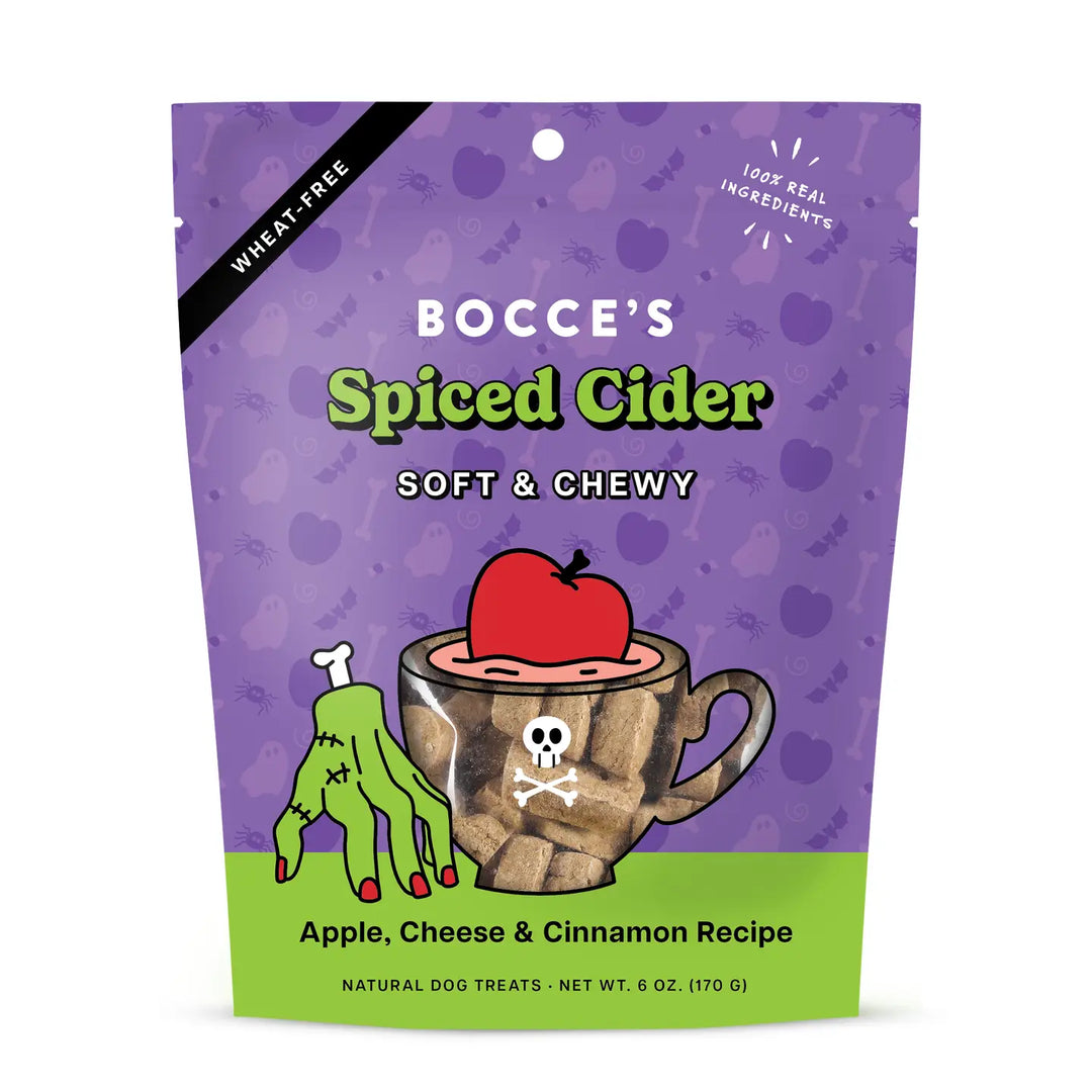 Bocce's Spiced Cider Soft & Chewy Dog Treats