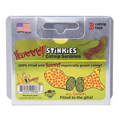 Yeowww! Catnip Stinkies Catnip Sardines