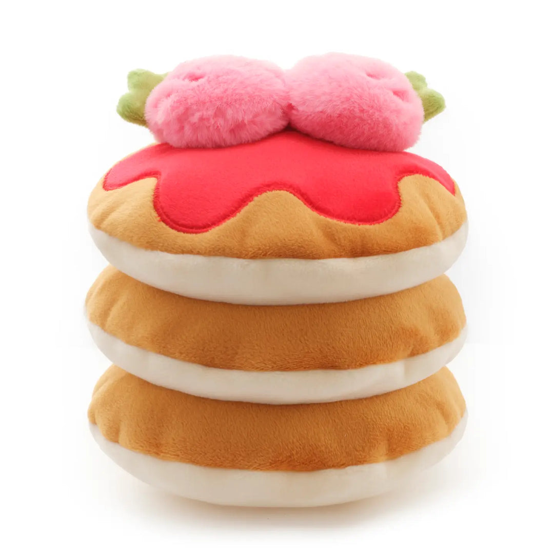 Strawberry Pancake Snuffle Dog Toy