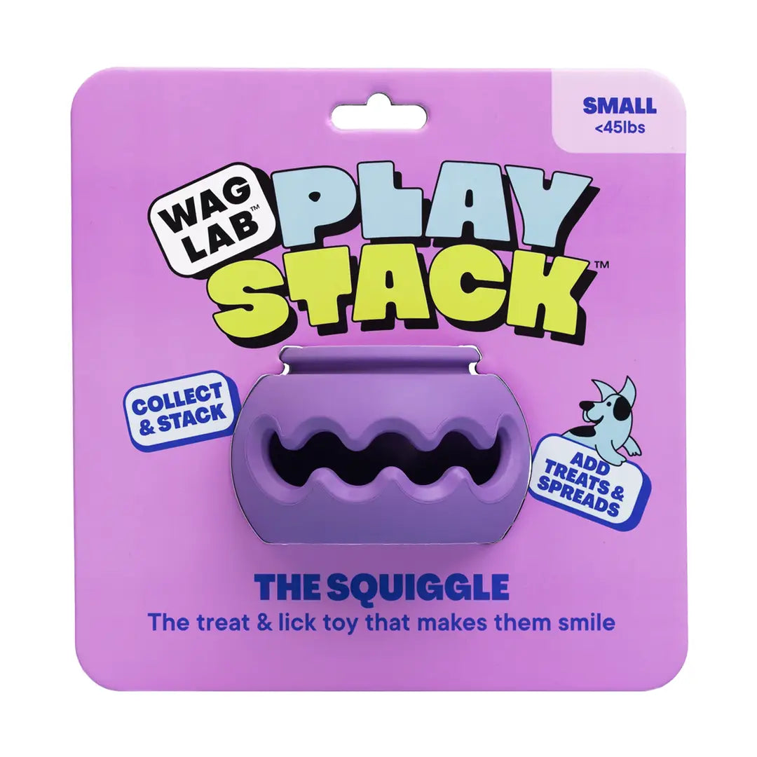PlayStack Puzzle Dog Toy - The Squiggle