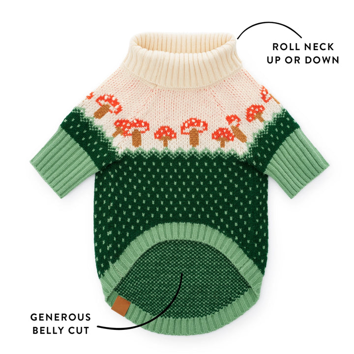 Toadstool Dog Sweater